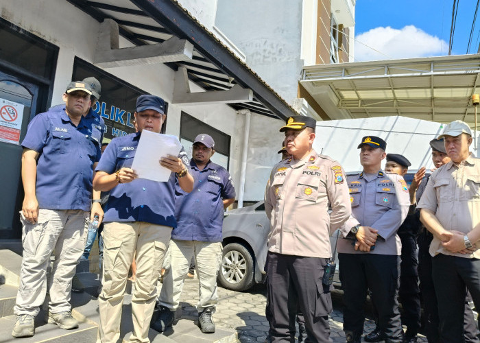 Eksekusi Lahan Poliklinik di Balongsari Berjalan Kondusif, 60 Personel Gabungan Kawal Juru Sita PN Surabaya