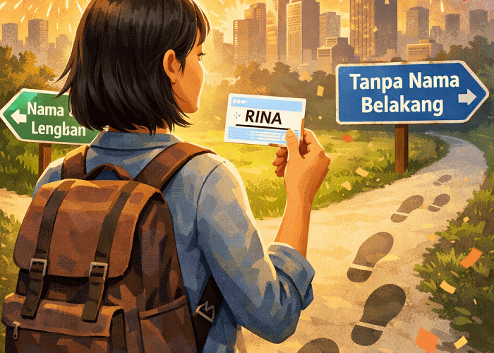 Tahun Baru, Hidup Baru: Langkah Pertama Tanpa Nama Belakangnya (1)