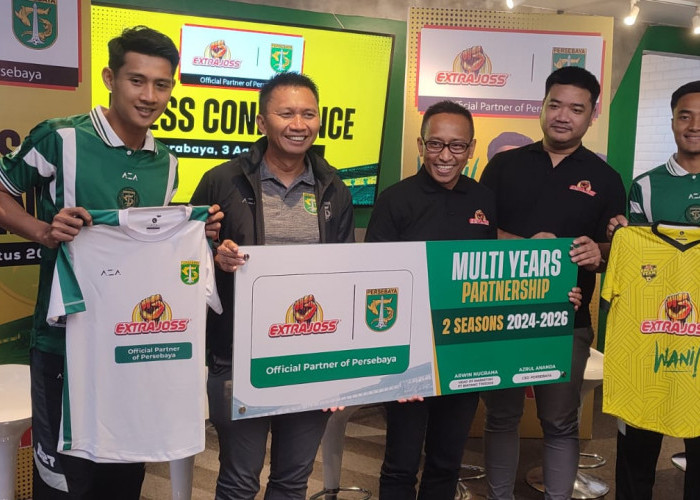 Persebaya dan Extra Joss Perpanjangan Kerjasama Selama 2 Musim