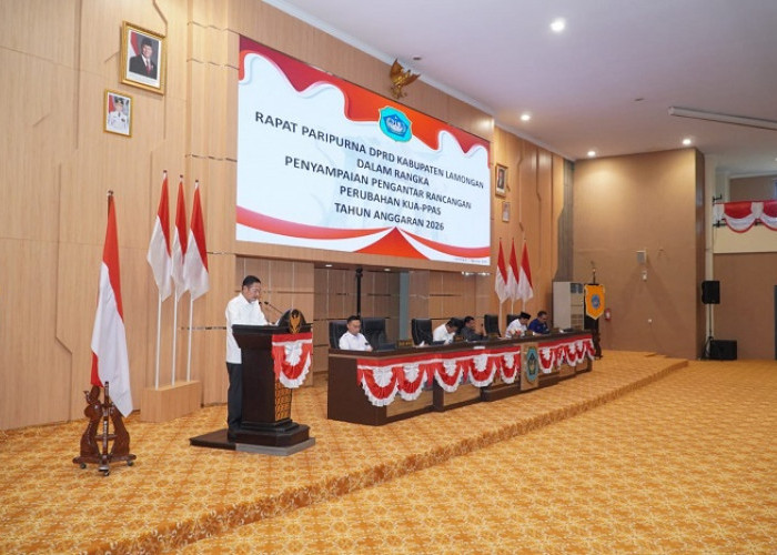 Belanja APBD 2026 Lamongan Naik 4,37 Persen, Defisit Capai Rp198,5 Miliar