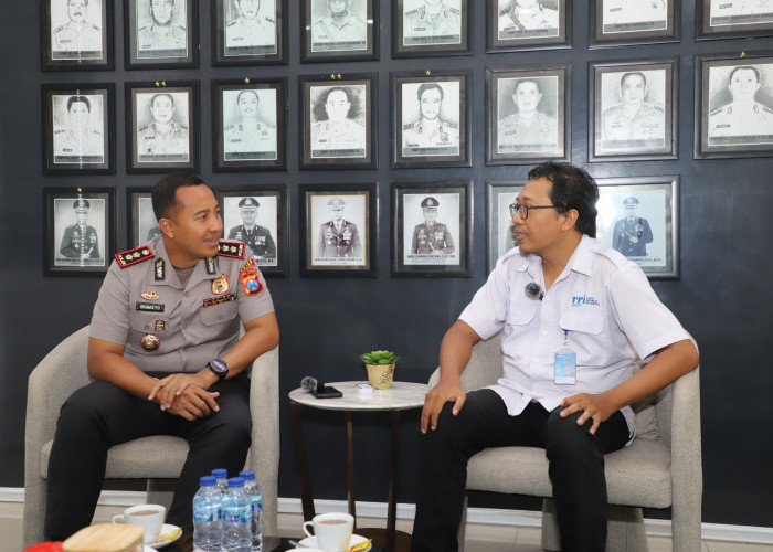 Tingkatkan Pelayanan, Polres Kediri Perkuat Sinergi dengan Media