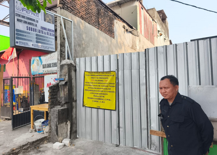 Soal Tanah Wakaf Pandegiling, Kelurahan DR Soetomo Tekankan Koordinasi 3 Pilar