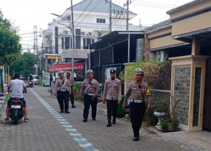 Polsek Karangpilang Intensifkan Patroli, Tekan Kriminalitas di Griya Kebraon Selatan