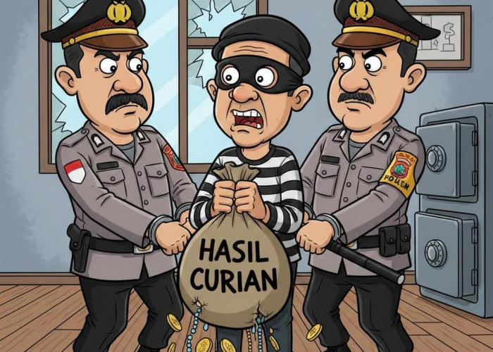 Brankas Logam Mulia Rp168 Juta Amblas, Polres Batu Ringkus Dua Spesialis Curat Junrejo dalam 48 Jam