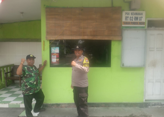 Dekatkan Layanan ke Masyarakat, Polsek Wiyung Sosialisasi Call Center 110 di Perumahan Taman Pondok Indah