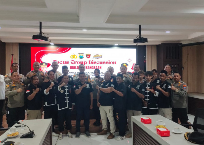 Polres Pelabuhan Tanjung Perak Rangkul Perguruan Silat Jaga Kerukunan
