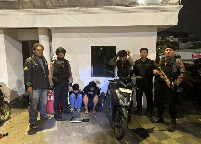 Diduga Hendak Curi Motor, 2 Pemuda Kabur Saat Diperiksa Tim Perintis Polda Jatim