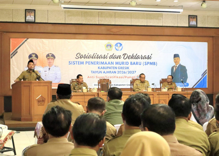 Deklarasikan SPMB 2026 Anti Suap dan Pungli, Dispendik Gresik Kenalkan Mekanisme Baru