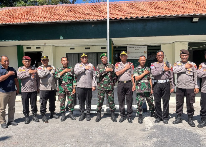 Perkuat Sinergitas, Kapolsek Gayungan dan Jambangan Sambangi Koramil 0830-18