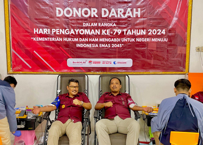 Kolaborasi Kemenkumham Jember, Donor Darah Selamatkan Nyawa