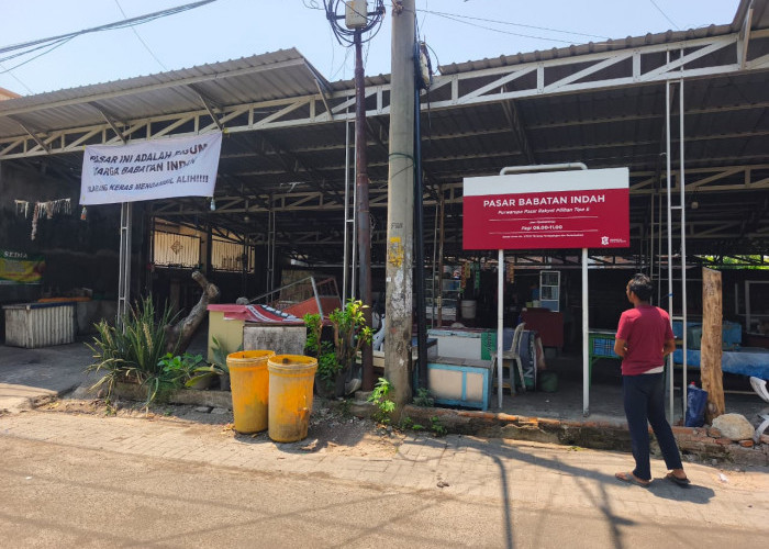 Rebutan Pasar Babatan Indah, RW 1 dan RW 2 Bantah Rebut Fasum