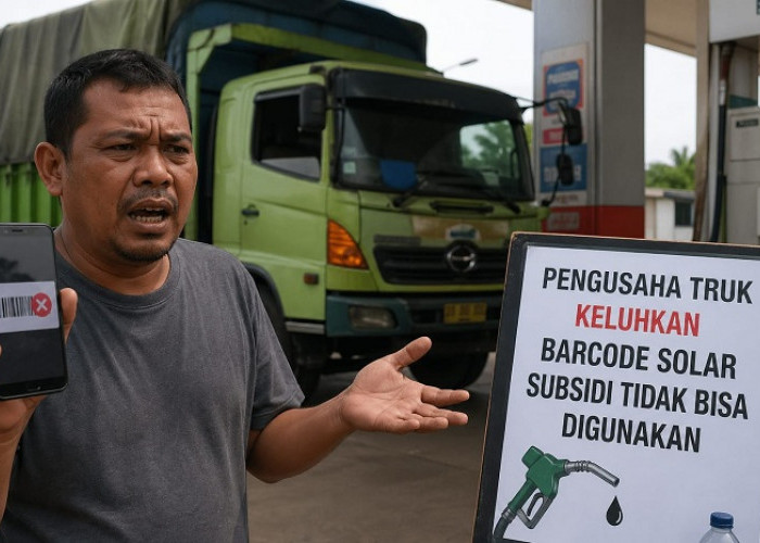 Pengusaha Truk Surabaya Keluhkan Barcode Solar Subsidi Tak Bisa Digunakan