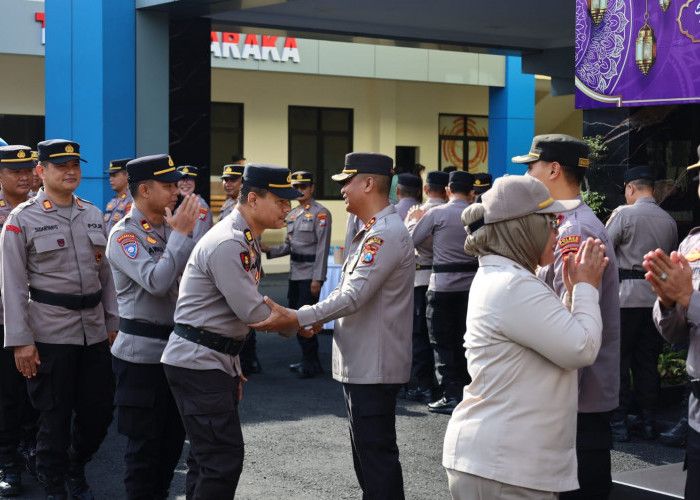 Kapolres Tulungagung Gelar Halalbihalal Bersama Personel, Pererat Silaturahmi