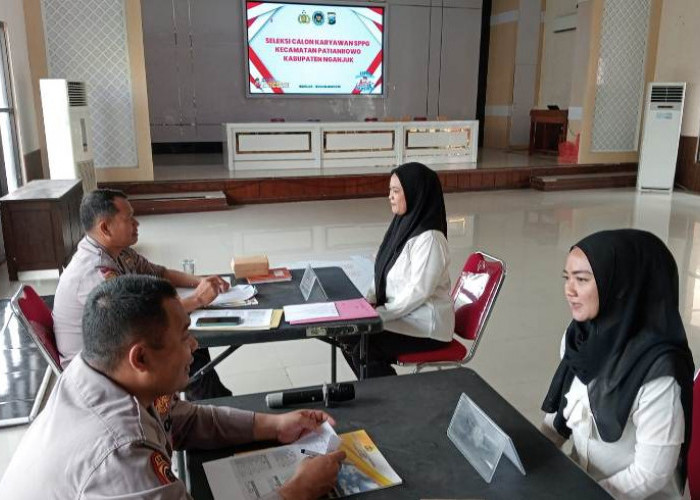  Rikkes dan Tes Psikologi Calon Pegawai SPPG Patianrowo Digelar di Polres Nganjuk