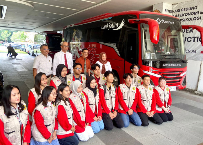 Untag Surabaya Terjunkan Relawan Mahasiswa Kawal Mudik Lebaran 2026