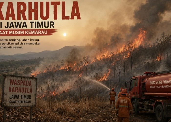 Karhutla Musim Kemarau di Jatim Masih Terkendali, Dinas Kehutanan Pastikan Belum Berdampak Besar