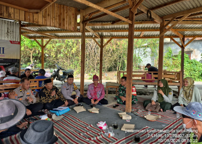 Sinergi Polsek Buduran Bersama Gapoktan Sidokepung Optimalkan Ketahanan Pangan