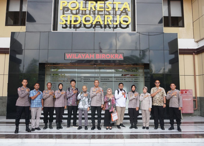 Ombudsman Lakukan Penilaian Maladministrasi Pelayanan Publik di Polresta Sidoarjo