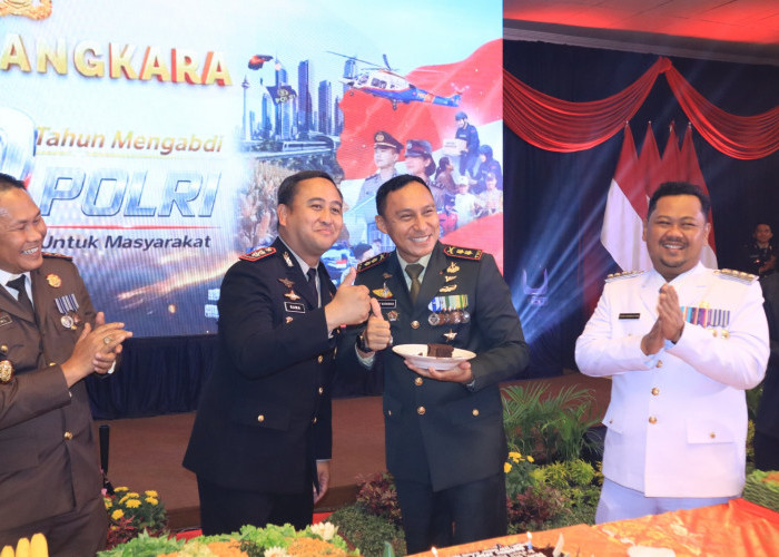 80 Tahun Mengabdi, Polri untuk Masyarakat: Forkopimda Gresik Gelar Upacara dan Tasyakuran Hari Bhayangkara