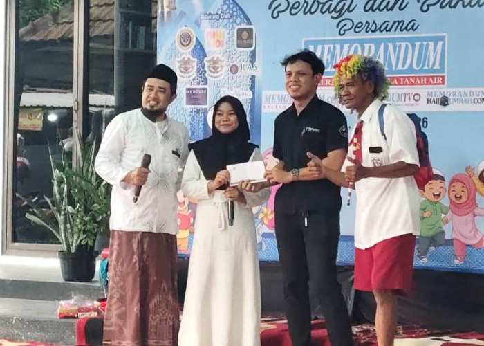 Anak Yatim Semringah Ikuti Kuis Islami dalam Acara Ramadan Ceria SKH Memorandum
