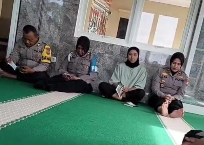 Perkuat Mental dan Spiritual Personel, Kapolsek Wiyung Pimpin Giat Binrohtal di Mako