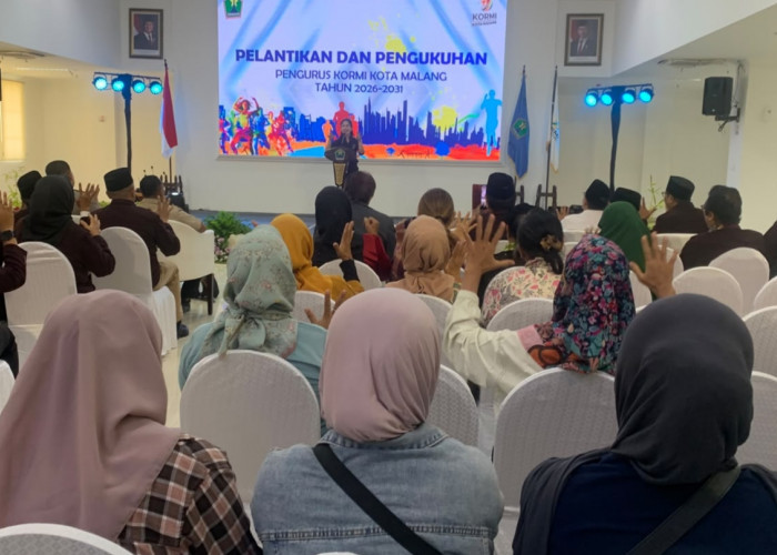 Pengurus KORMI Kota Malang Periode 2026–2031 Resmi Dikukuhkan, Wali Kota Tekankan Pentingnya Budaya Sehat