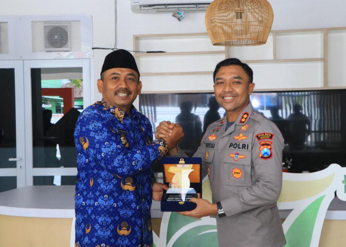 Perkuat Sinergitas, Kapolres AKBP Prayoga Angga Widyatama Silaturahmi dengan Bupati Ngawi