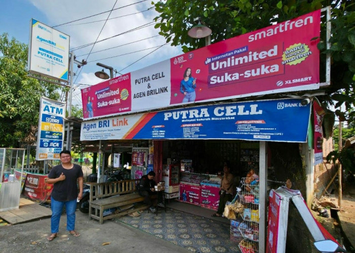 Punya Banyak Cabang, AgenBRILink Milik Pemuda Asal Lahat Ini Buka Lapangan Pekerjaan untuk Warga Sekitar