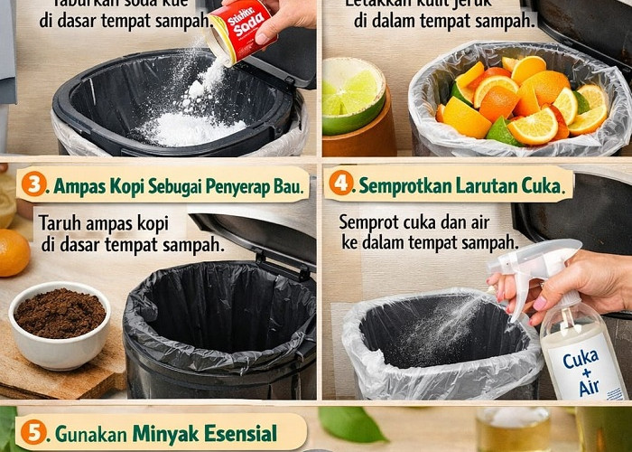 Lima Tips Sederhana dan Efektif Atasi Bau Tak Sedap pada Tempat Sampah di Rumah 