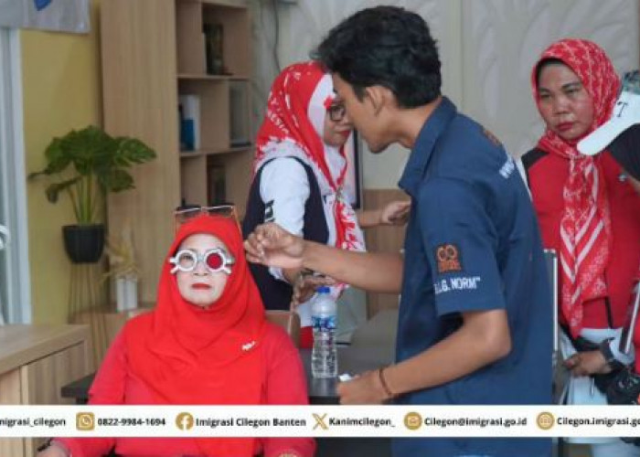 Kantor Imigrasi Cilegon Gelar Layanan Akhir Pekan ''Pasporia'' Disertai Pengobatan Gratis
