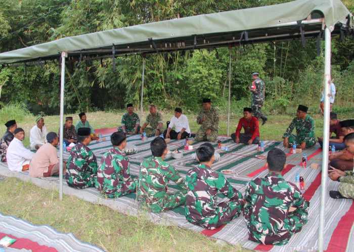 Dandim Sumenep Pimpin Doa Bersama Ground Breaking Jembatan Garuda di Pragaan