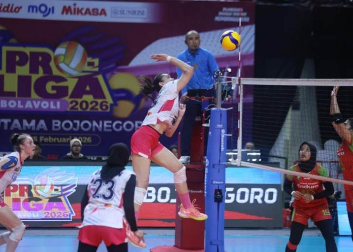 Proliga 2026 Seri Bojonegoro, Livin Mandiri Taklukkan Jakarta Pertamina Enduro 3-1