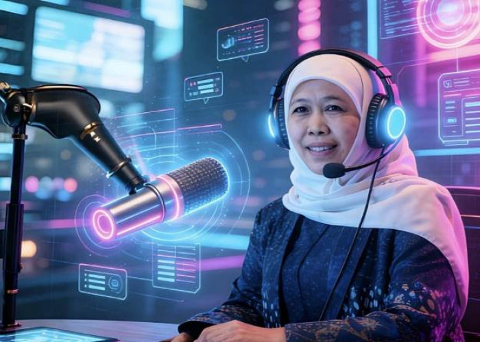 Hari Radio Sedunia 2026, Khofifah Ajak Radio Manfaatkan AI Tanpa Tinggalkan Etika