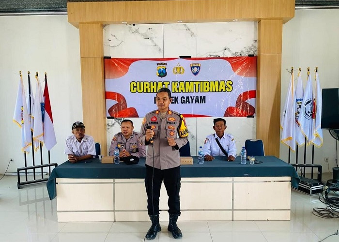 Polsek Gayam Bojonegoro Gencarkan Sosialisasi Bahaya Judi Online kepada Warga