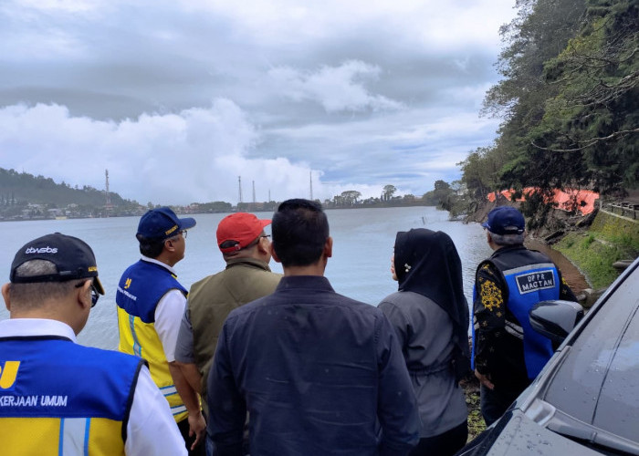 Perbaikan Longsor Talud Telaga Sarangan Magetan Diprediksi Pertengahan Tahun Ini