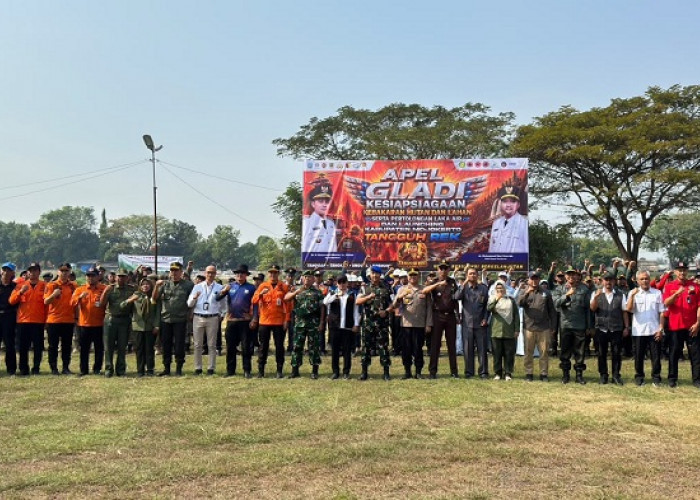 Siaga Karhutla, Pemkab Mojokerto Luncurkan Mojokerto Tangguh Rek dan Mojo Mandala 