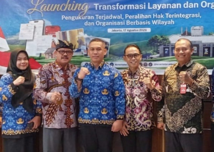 Transformasi Layanan ATR/BPN Diluncurkan, Kantah Gresik Siap Pangkas Birokrasi Pertanahan