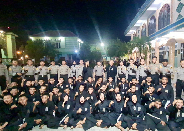 Cegah Perselisihan Antar Perguruan Silat, Satbinmas Polres Gresik Tekankan Dialog
