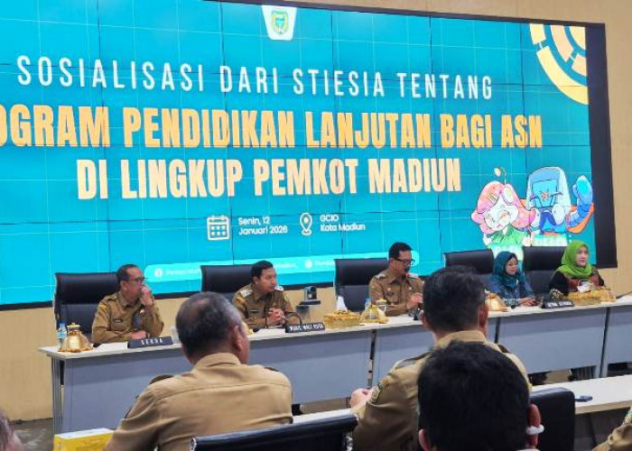 Menuju Kota Mendunia, Pemkot Madiun Naikkan Standar Pendidikan ASN