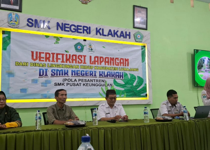 6 Sekolah Diverifikasi Lapangan sebagai Calon Adiwiyata Tingkat Kabupaten Lumajang