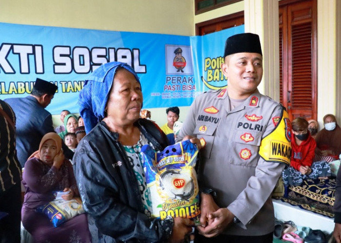 Berkah Ramadan, Polres Tanjung Perak Kembali Gelar Bakti Sosial dan Santuni Anak Yatim