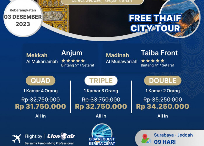 Rencanakan Liburan Akhir Tahunmu Bersama Hisar Global Indonesia Travel Haji dan Umrah