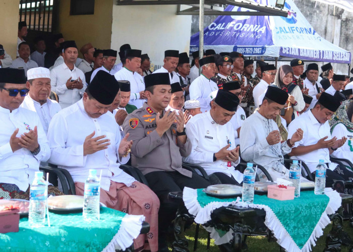 Kapolres Lumajang Hadiri Upacara Hari Santri, Ajak Perkuat Persatuan dan Toleransi