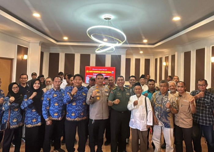 Jelang Nataru, Polsek Gayungan Rakor Bareng Tokoh Agama dan Masyarakat demi Keamanan Wilayah