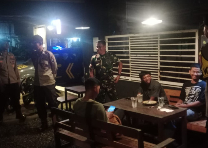 Antisipasi Kriminalitas dan Kenakalan Remaja, Polsek Purwoasri dan Koramil  Gelar Operasi Gabungan 