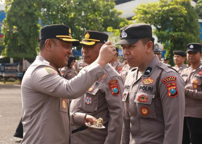 AKBP Alaiddin Beri Kejutan Anggota yang Ulang Tahun