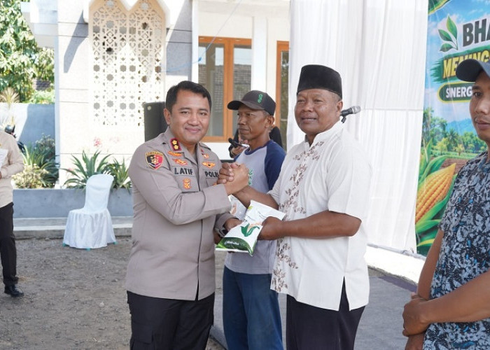 Hari Tani Nasional, Polres Kediri Perkuat Gerakan Pangan Berbasis Petani