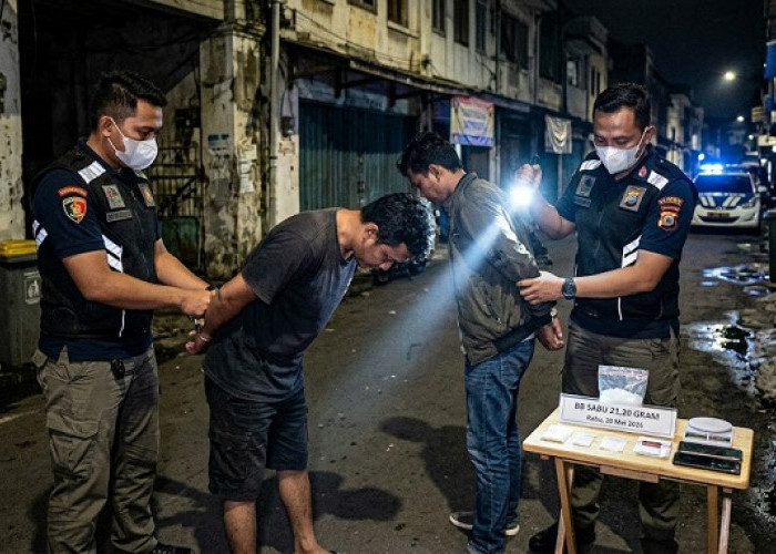 Satresnarkoba Polres Pelabuhan Tanjung Perak Ringkus 2 Pengedar Sabu 
