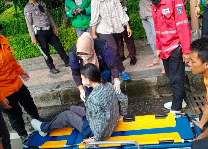 Honda HR-V Tabrak Becak dan Motor di Jalan Basuki Rahmat, Satu Korban Tewas