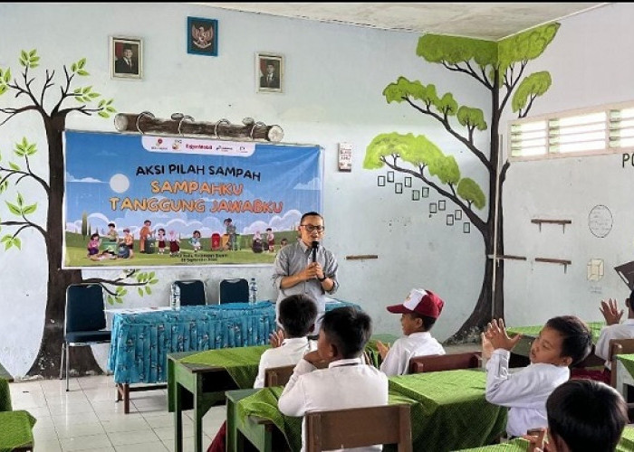 Sekolah Dasar di Bojonegoro Edukasi Pengelolaan Sampah Lewat Permainan Interaktif